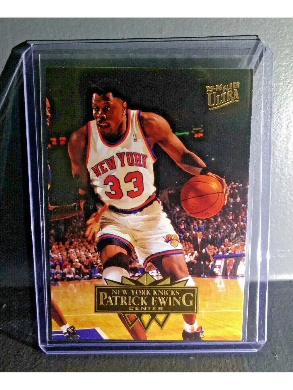1995-96 Patrick Ewing Fleer Ultra #117 Basketball Card